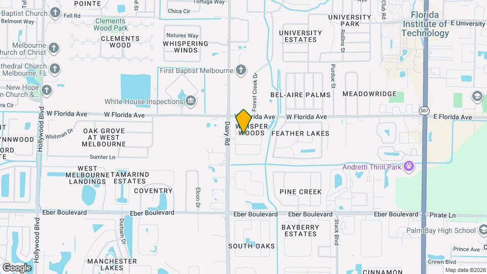 963 Whisperpine Dr Map and Location Details