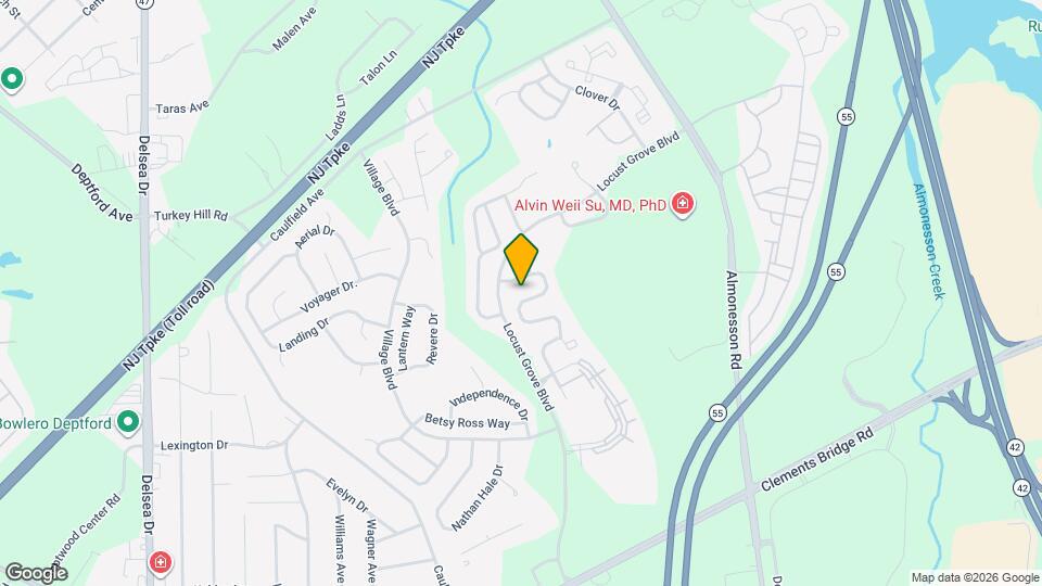 158 Chancellor Dr Map and Location Details