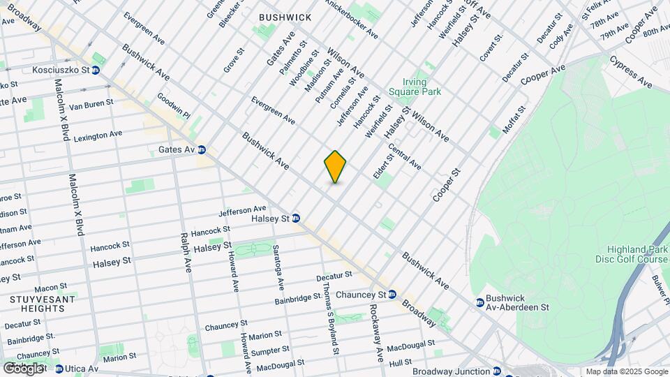 70 Weirfield St Mapa y Detalles de la Ubicación