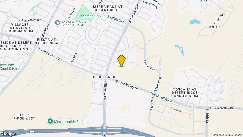 4847 E Abraham Ln Mapa y Detalles de la Ubicación