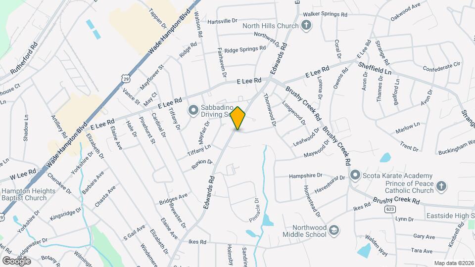 4108 Edwards Rd Map and Location Details