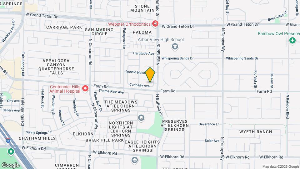 7616 Curiosity Ave Map and Location Details