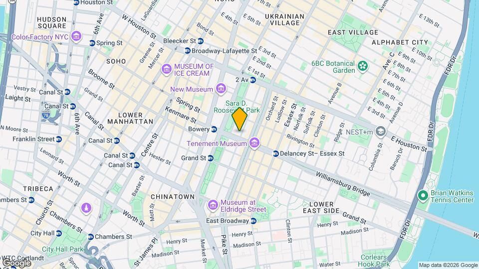 159 Eldridge St Map and Location Details