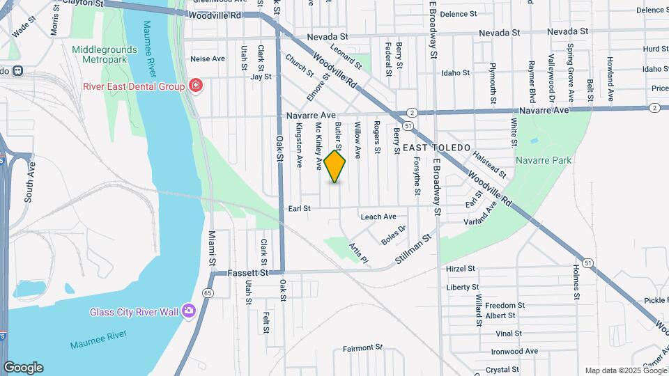 946 Butler St Mapa y Detalles de la Ubicación
