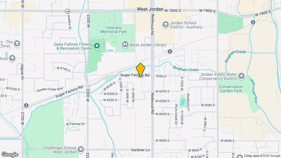 8226 S 1750 W Map and Location Details