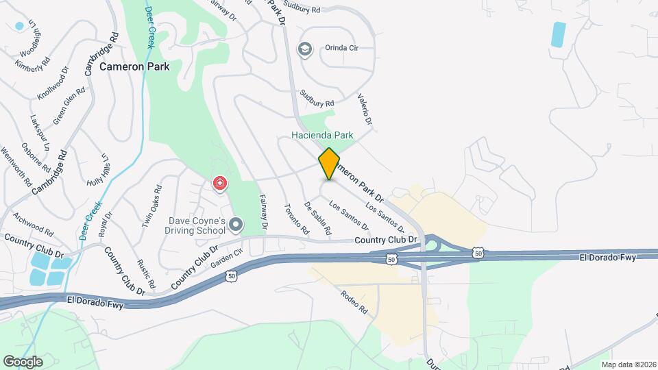 3838 Los Santos Dr Mapa y Detalles de la Ubicación