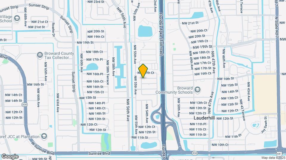 5420 NW 17th St Mapa y Detalles de la Ubicación
