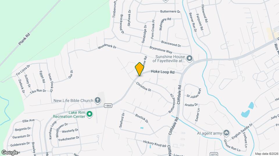 1179 Hoke Loop Rd Map and Location Details