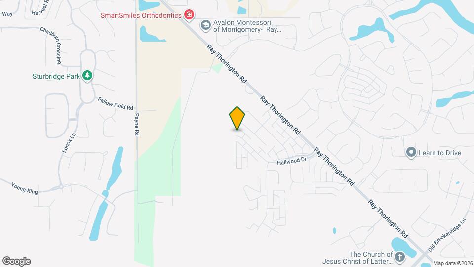 8601 Hallwood Dr Map and Location Details