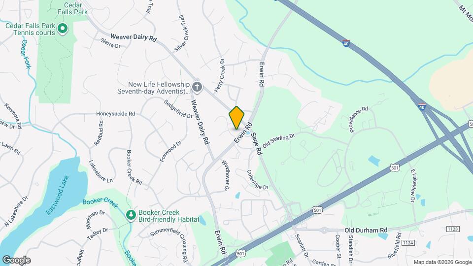 241 Erwin Rd Mapa y Detalles de la Ubicación