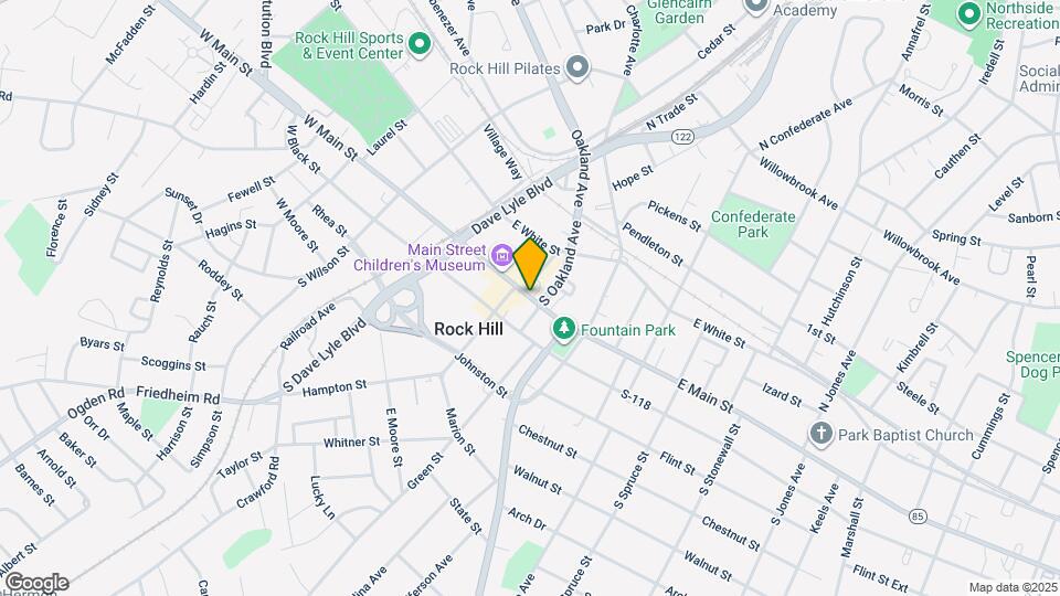 210 E Main St Map and Location Details