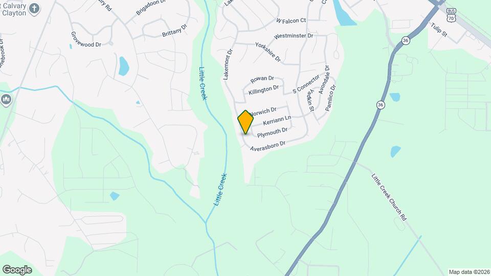 634 Averasboro Dr Mapa y Detalles de la Ubicación