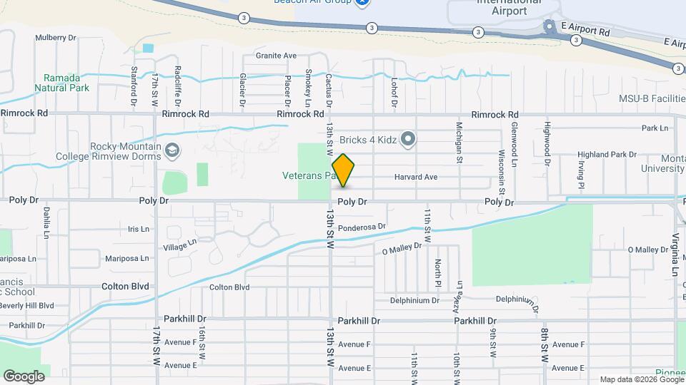 1229 Poly Dr, Unit 1235 Map and Location Details