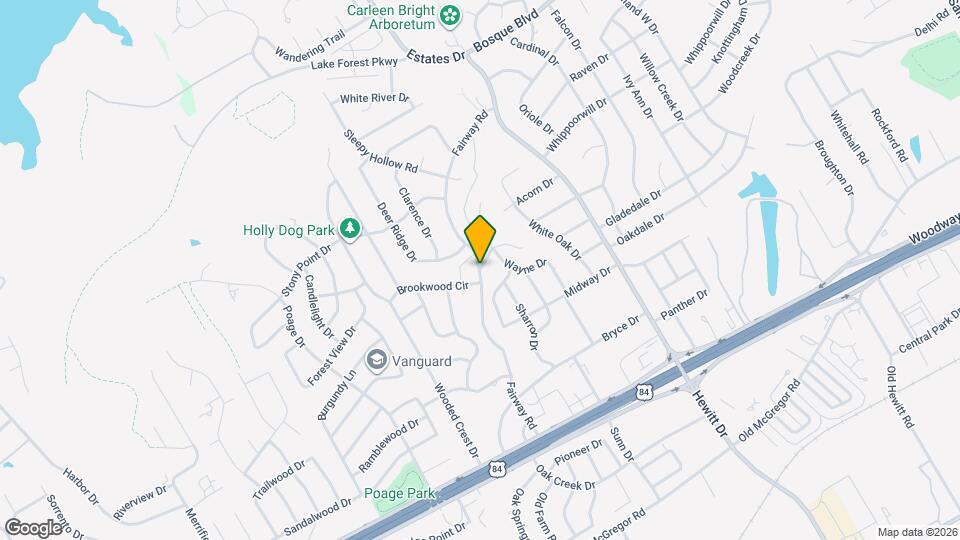 10901 Hill Ln Map and Location Details