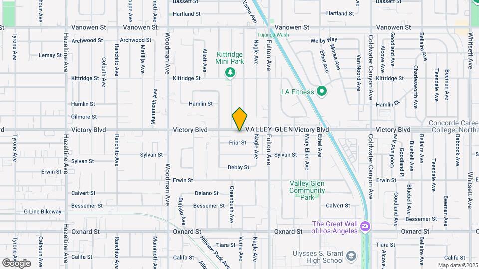 13400 Victory Blvd Mapa y Detalles de la Ubicación