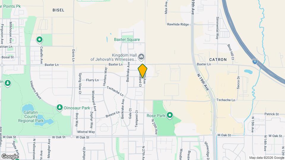 1870 Leeward Ct Map and Location Details