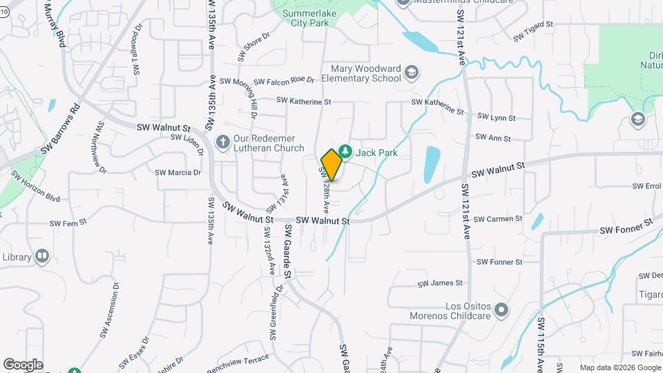 12580 SW 128th Ave Map and Location Details