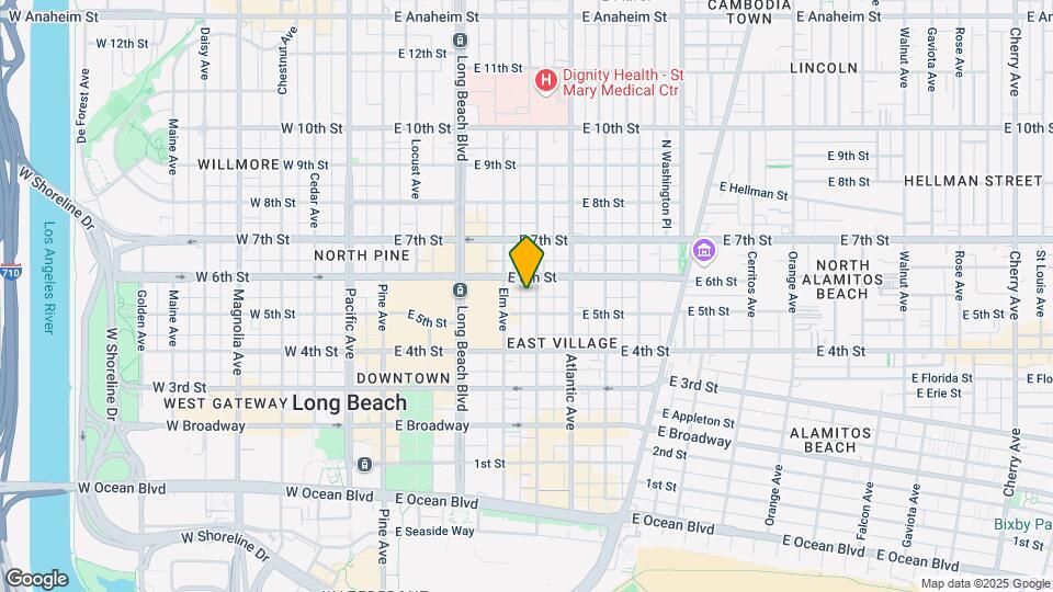 525 Linden Ave Map and Location Details