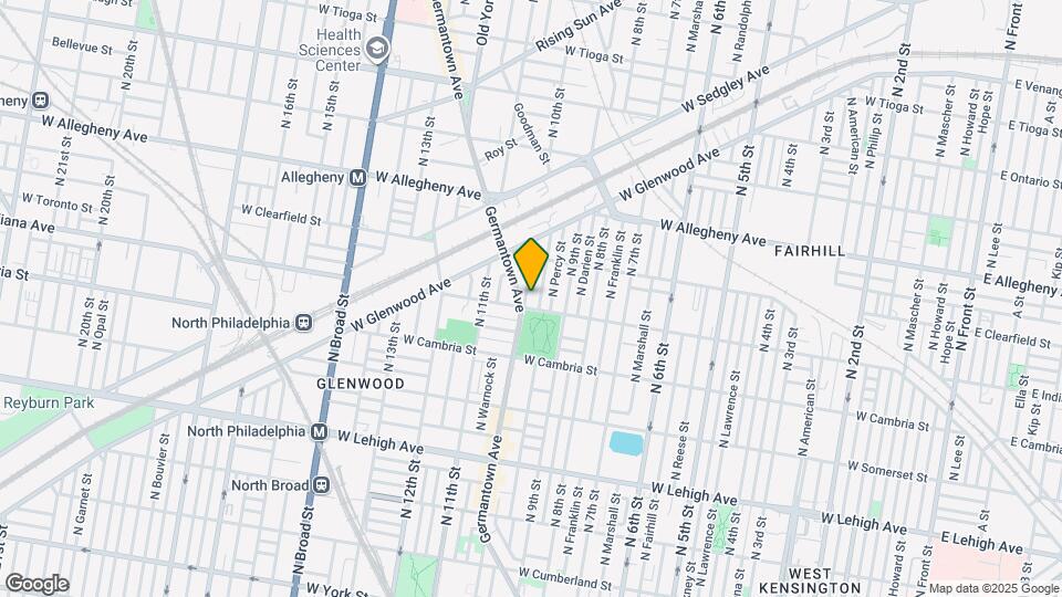 3011 N 10th St Map and Location Details