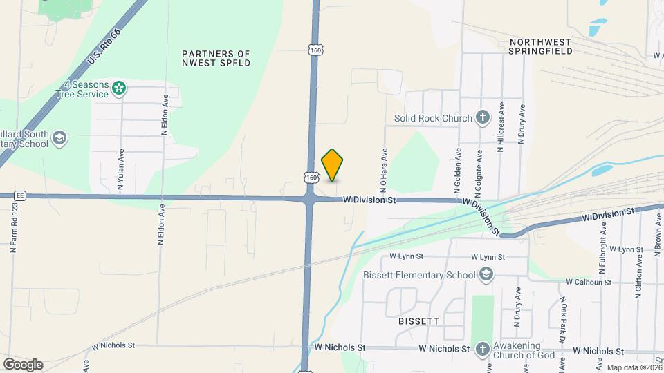 1515 N Western Ave Map and Location Details