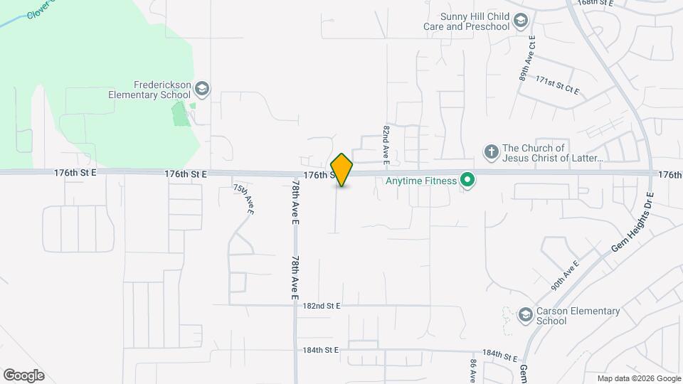 17619 79th Ave Ct E Map and Location Details