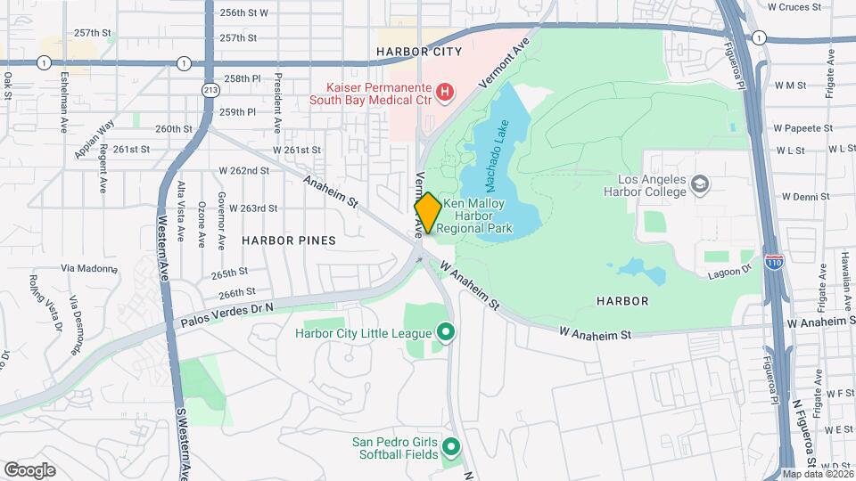 26404 S Vermont Ave Map and Location Details