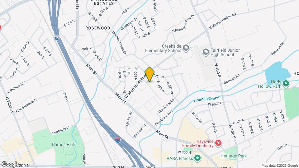 754 Stonne Ln Mapa y Detalles de la Ubicación