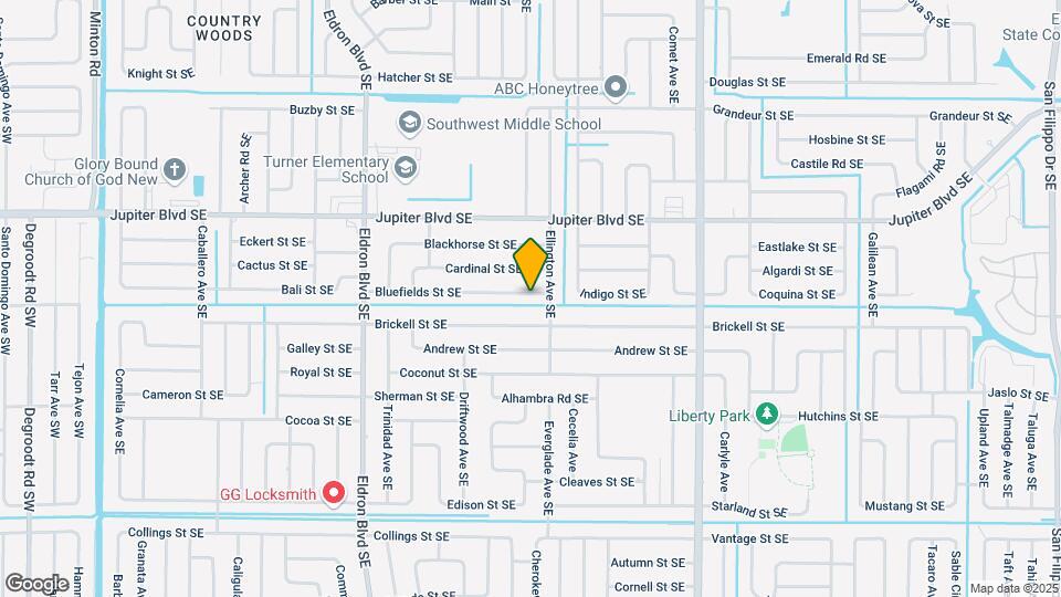 670 Bluefields St SE Map and Location Details