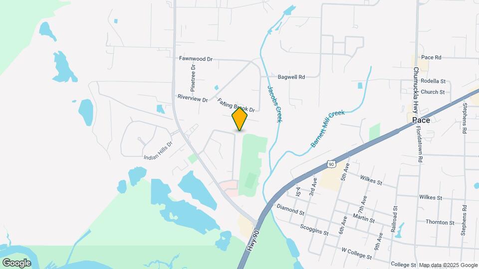 4360 Bayou Ridge Dr Map and Location Details