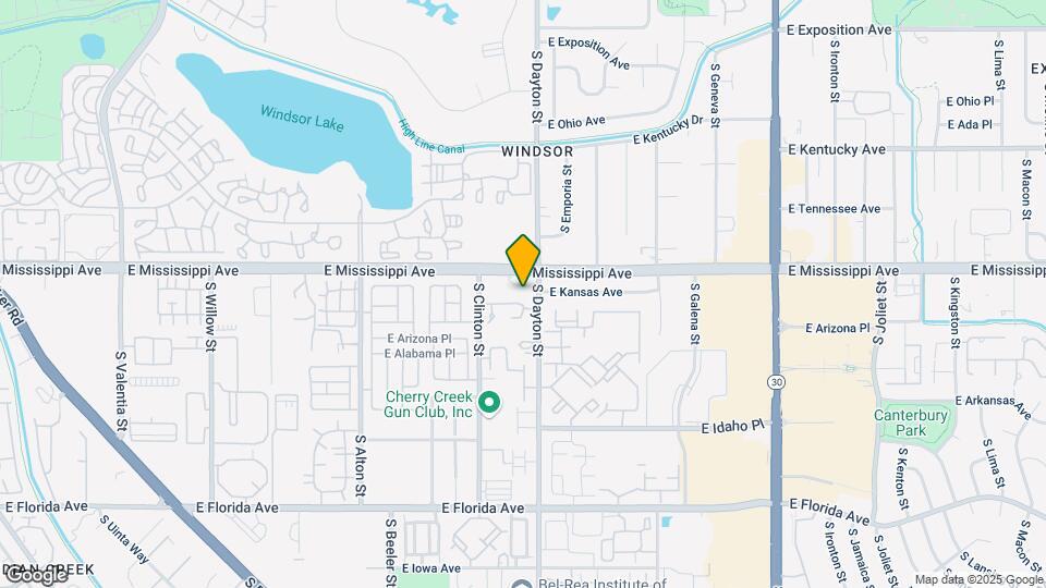 9675 E Kansas Cir Map and Location Details