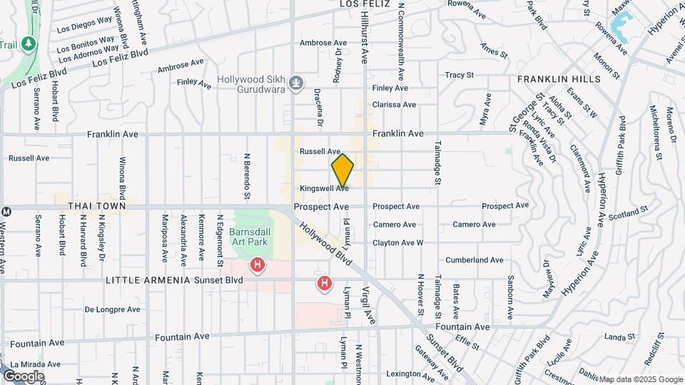 4534 Kingswell Ave Map and Location Details