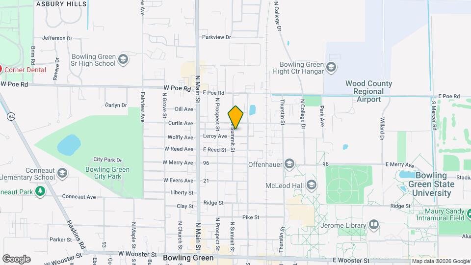 301 Leroy Ave Map and Location Details