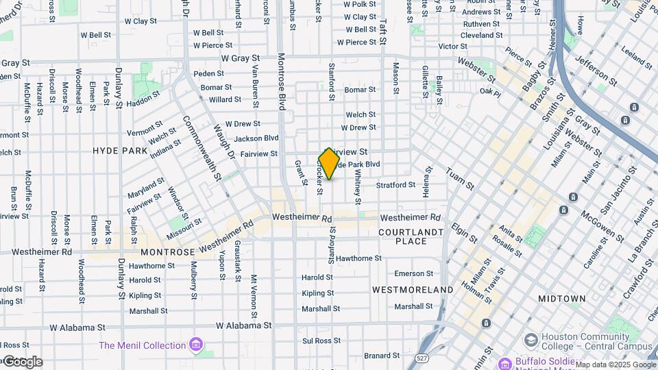 2606 Stanford St Map and Location Details