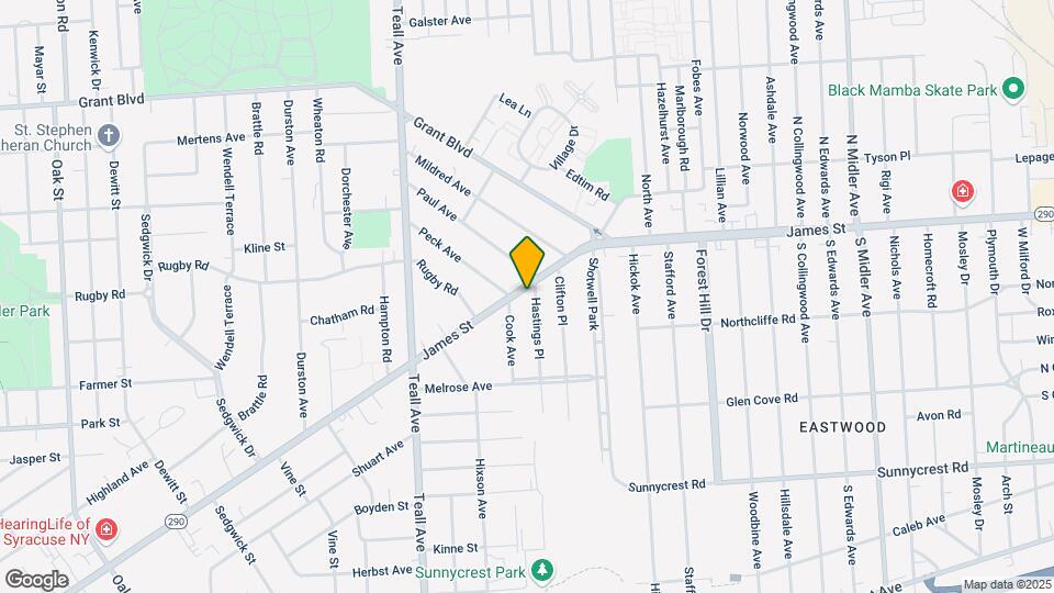 2018 James St Map and Location Details