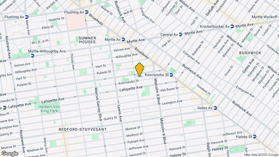 535 Kosciuszko St Mapa y Detalles de la Ubicación