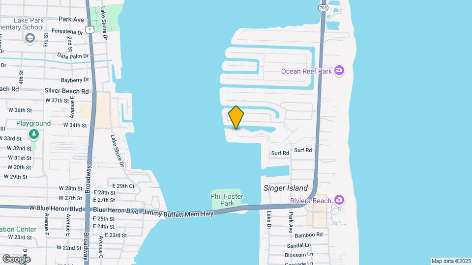 1050 Sugar Sands Blvd Map and Location Details