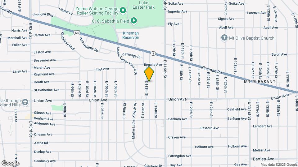 3435 E 113th St Map and Location Details