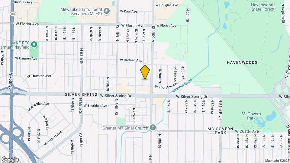 5658 N 61st St Map and Location Details