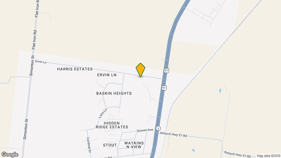 159 Ervin Ln Map and Location Details