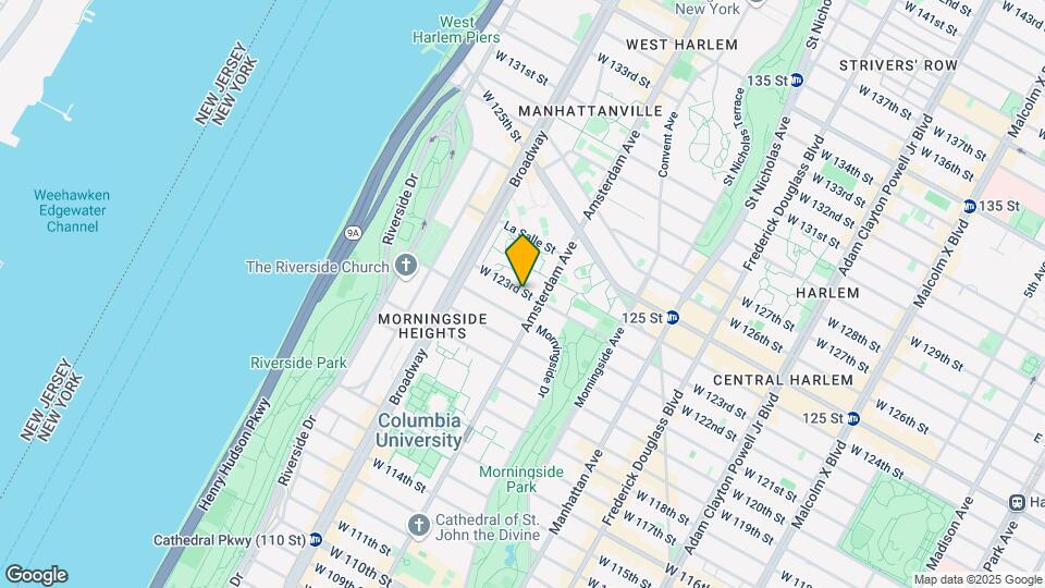 510 W 123rd St-Unit -32 Map and Location Details