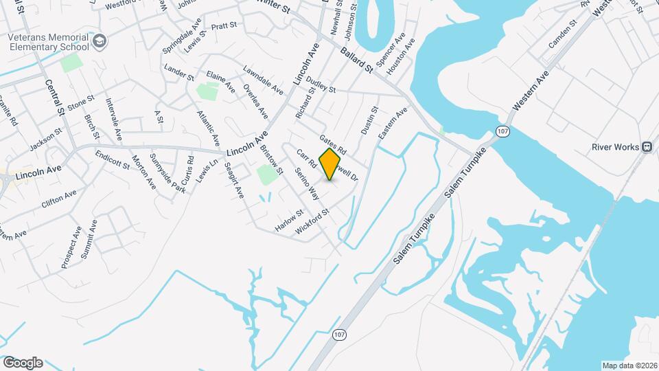 25 Carr Rd Map and Location Details