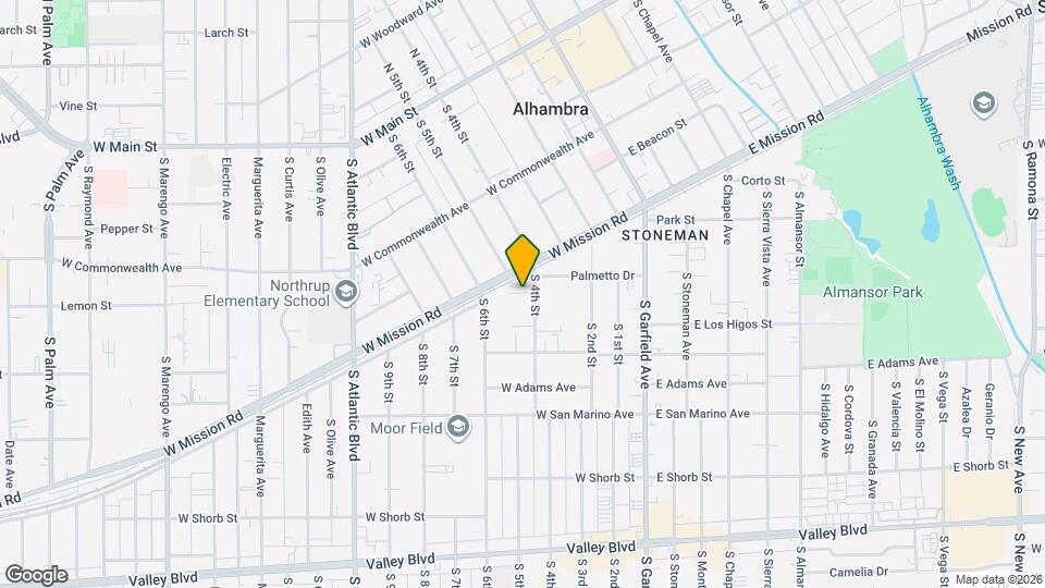 809 S 4th St, Unit 6 Mapa y Detalles de la Ubicación