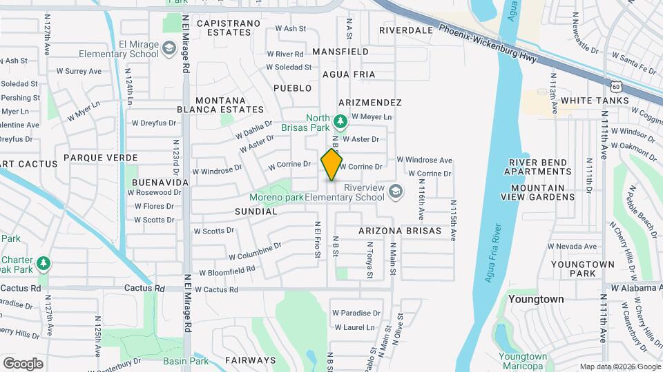 12804 N B St Map and Location Details