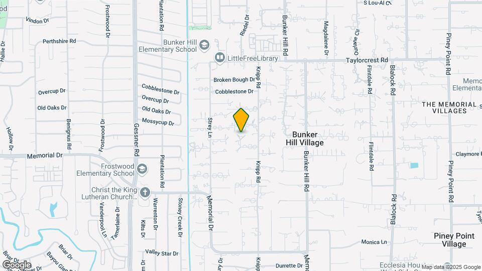 11918 Churchill Ct Map and Location Details