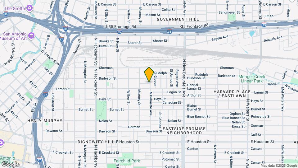 1013 N Palmetto Ave Map and Location Details