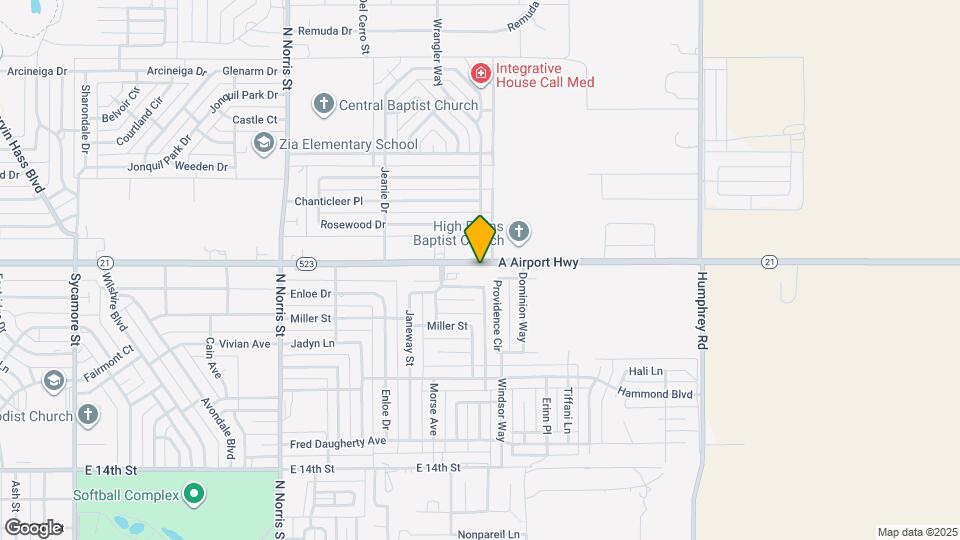 2433 E 21st St Map and Location Details