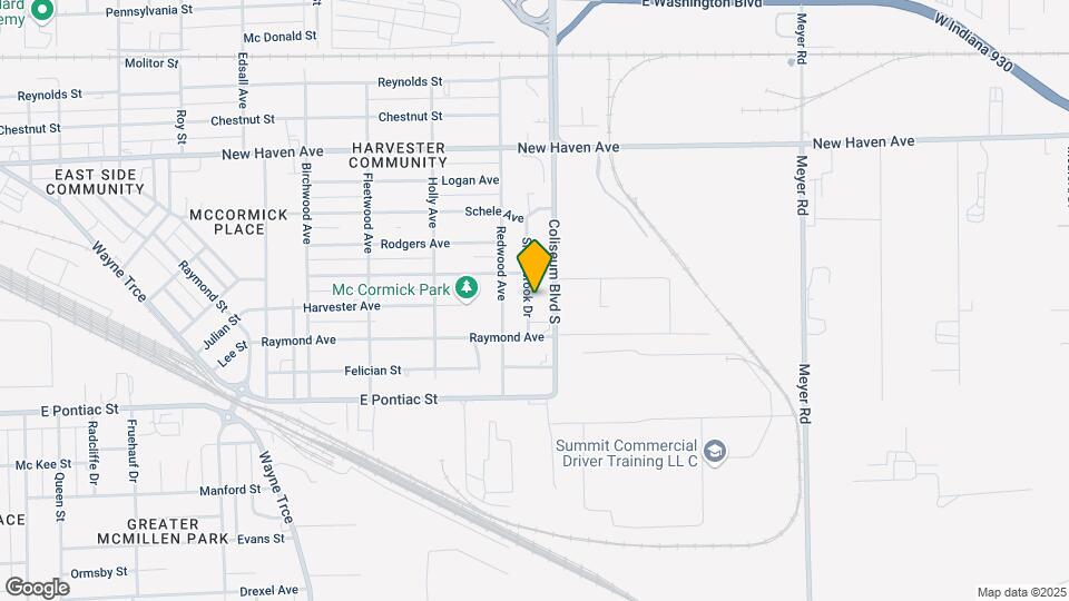 2323 Shadybrook Dr Map and Location Details