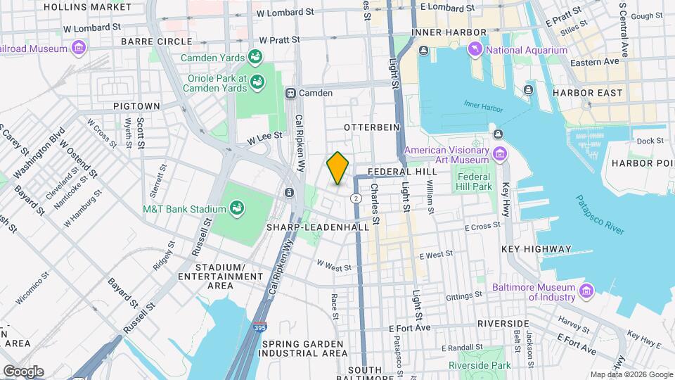 122 W Henrietta St Map and Location Details