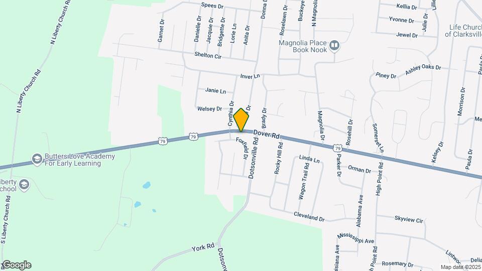 685 Foxfield Dr Map and Location Details