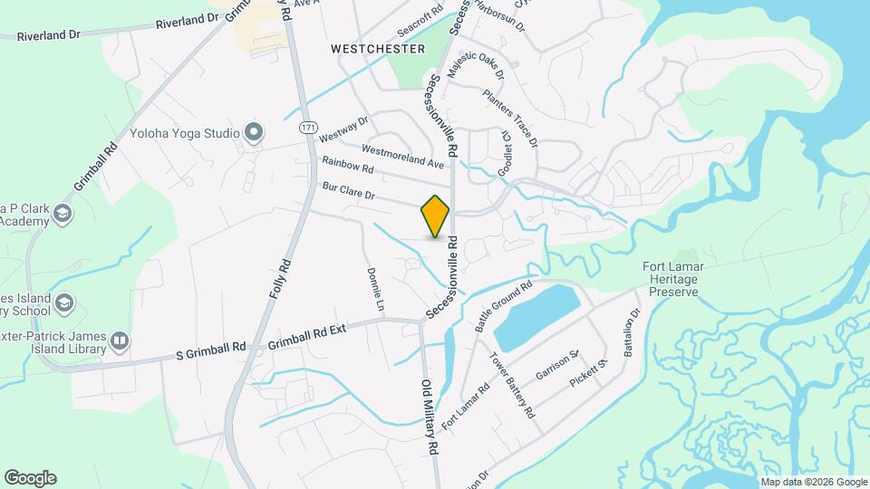 1585 Secessionville Rd Map and Location Details